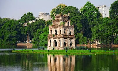 ホアンキエム湖_Hoàn Kiếm Lakeの画像