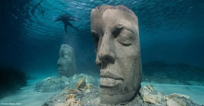 Jason DeCaires Taylorの水中彫刻_Underwater Sculptures by Jason deCaires Taylorの画像