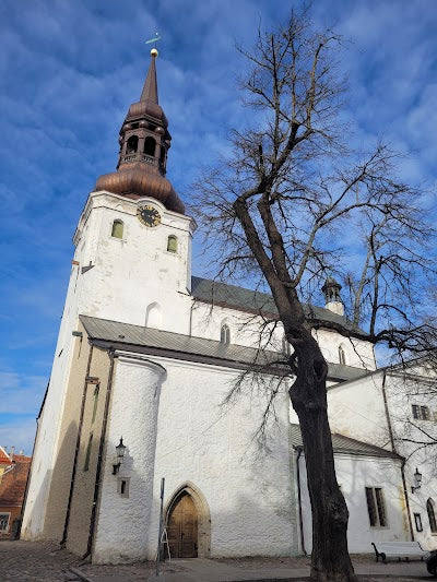 聖母マリア教会_The Cathedral of Saint Mary the Virgin in Tallinn and its bell towerの画像
