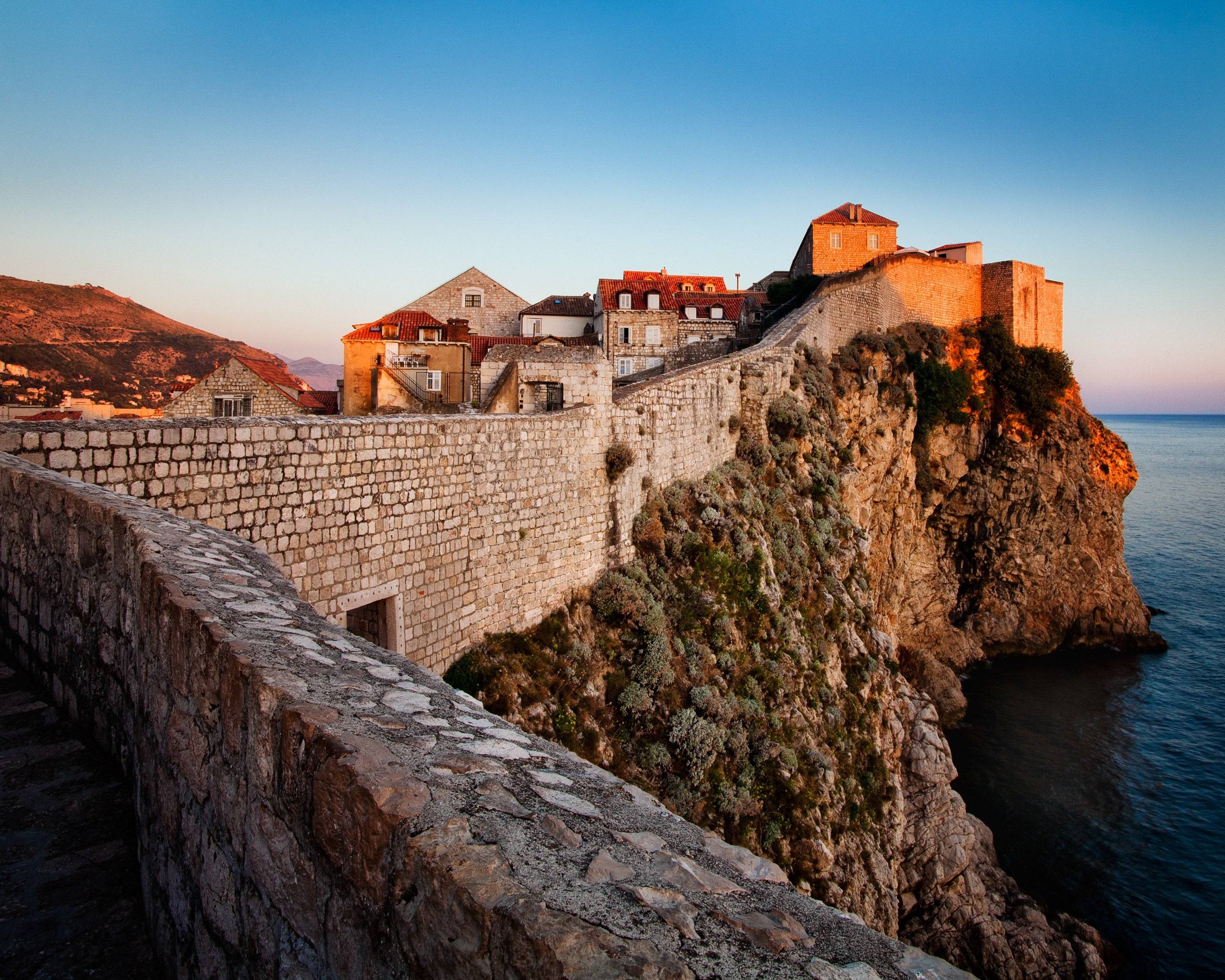 ドゥブロブニクの城壁_Dubrovnik City Wallsの画像